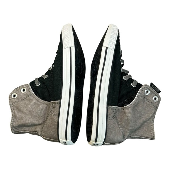 Converse Unisex 717659F fashion-sneakers  Black and Gray High-Top Sneakers - Picture 10 of 10